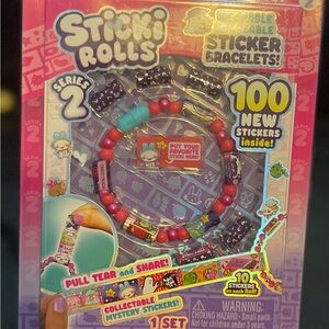 Sky Castle Sticki Rolls Series 2 Wearable Shareable Sticker Bracelet Kit
